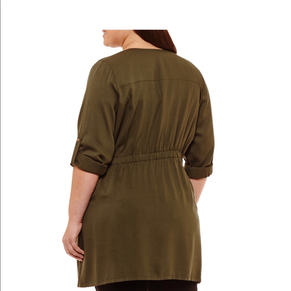 Beautiful olive green jacket - Picture 2 of 2